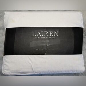 Ralph Lauren Lauren Home Queen Sheet Set White 300TC Cotton Luxury Hotel